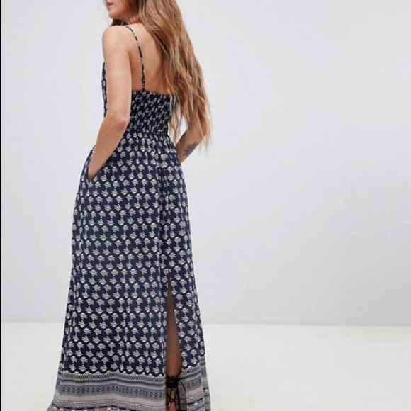 BAND OF GYPSIES TIE FRONT MAXI XS - Picture 5 of 6